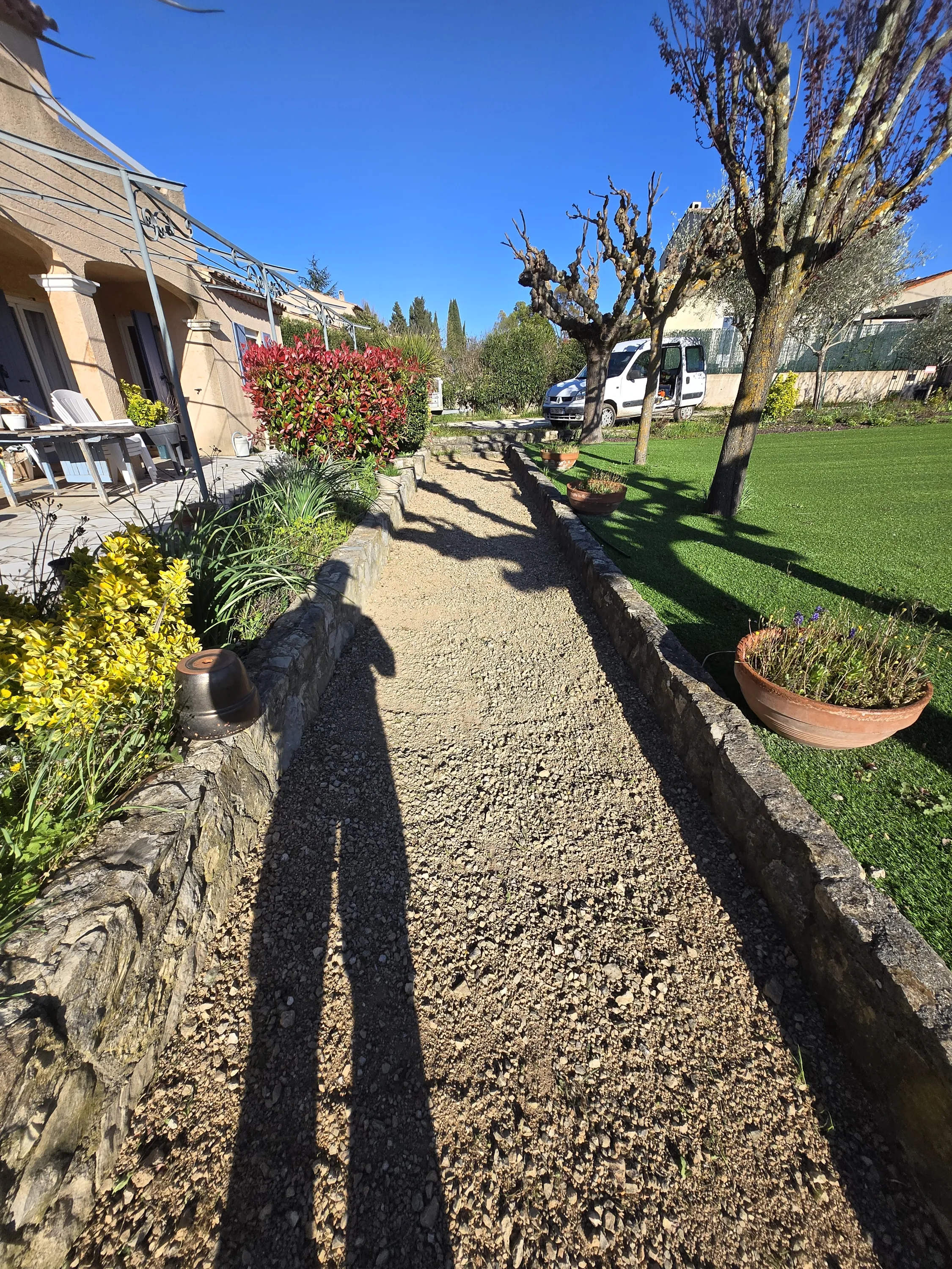 Jardin entretenu